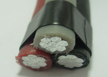 Periwinkle Aluminum Triplex Underground Cable Abc Cable With ACSR Neutral Wire