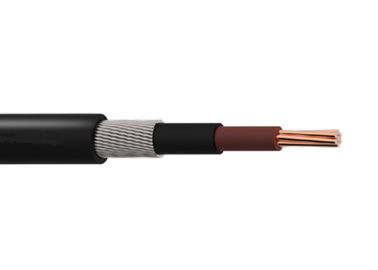 BS 5467 Copper Conductor Flexible Armored Cable Single Core Aluminum Wire PVC 0.6 / 1kV Cable