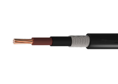BS 5467 Copper Conductor Flexible Armored Cable Single Core Aluminum Wire PVC 0.6 / 1kV Cable