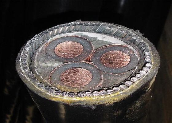 Cavo armato sotterraneo del rame di SWA 11kv per il trasporto di energia